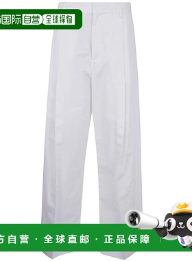 香港直邮MARNI 男士休闲裤 PUMU0295S0TCY650001 SS2025 白色