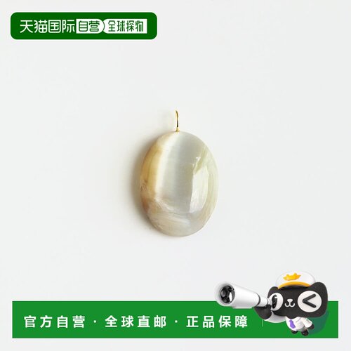 1h可退 日本直邮cui-cui K18 黄金 Opal猫眼石 charm吊坠 904129