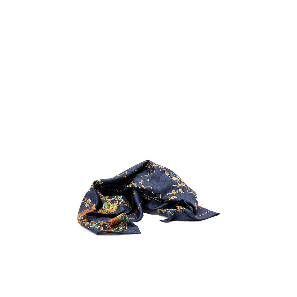GUCCI 女士围巾 7770663G0014000 AW2025 花色 印花丝巾