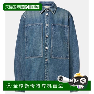 上衣 女士 香港直邮潮奢 Jil Sander 1h可退 牛仔衬衫 桑达 吉尔 式
