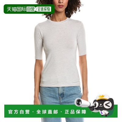 自营Splendid Quarter Sleeve T-Shirt - brown 美国奥莱直发