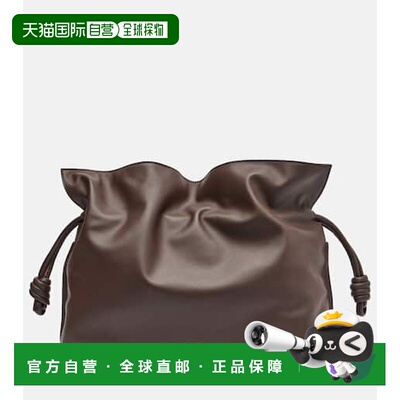 1h可退 香港直邮潮奢 LOEWE 罗意威 女士 Flamenco 大号皮革手包