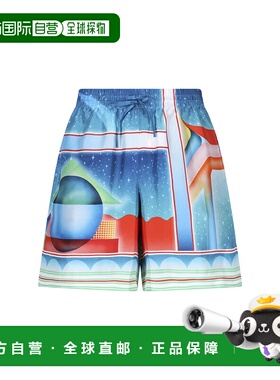 香港直邮Casablanca 男士 多色裤子 MPF25TR01207GALAXYCOURT短裤