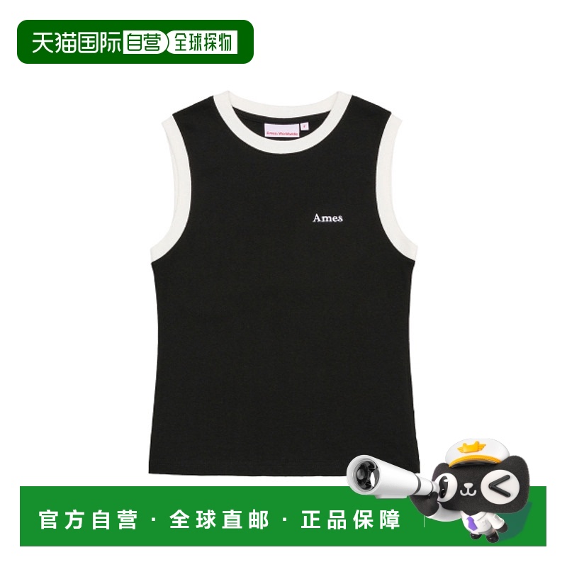韩国直邮AMES WORLDWIDE 女士吊带衫AM2FMFT591ABK
