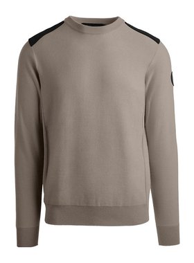 CANADA GOOSE 男士针织毛衣 7001MB432 SS2025 灰色 长袖针织衫