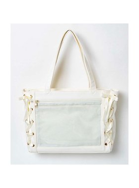 日潮 WEGO 蕾丝系带痛包S 白色 / 均码 - WG21SP01-G0001