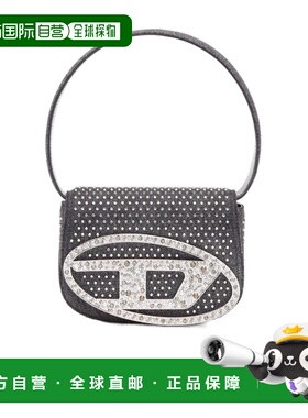 香港直邮Diesel 翻盖单肩包 X08396P6321斜挎包手提包