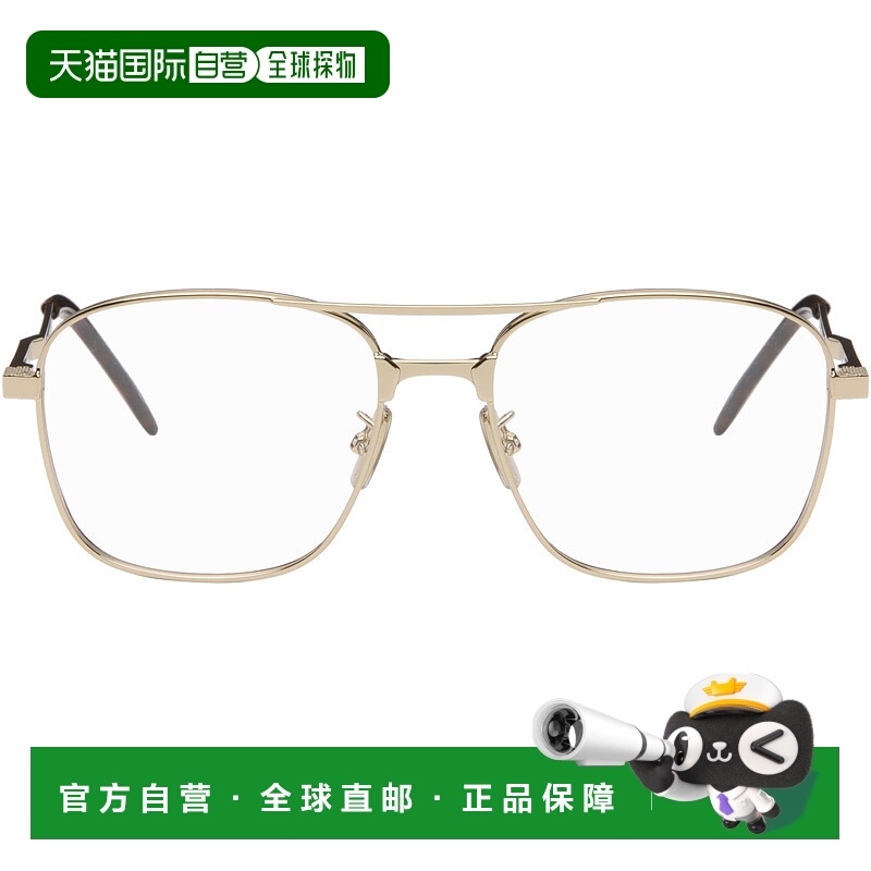 香港直邮潮奢 Tom Ford 汤姆 福特 男士 金色 GV One 眼镜