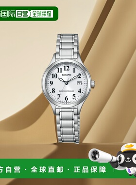 日本直邮 REGUNO 太阳能技术无线电手表不锈钢 KS1-210-21 CITIZE