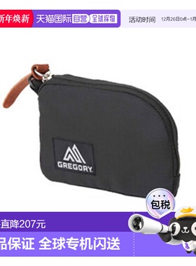 韩国直邮GREGORY 公用钱包07J29058 COIN WALLET - BLACK尼龙