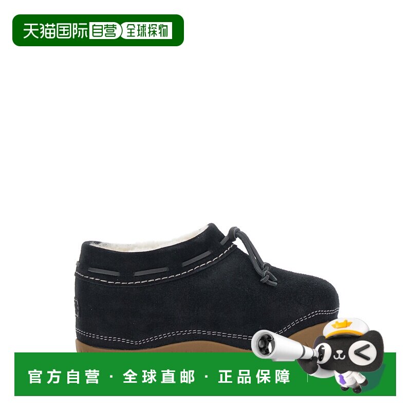 香港直邮Ugg 女士 W BUCKED 橡胶鞋底羊毛内衬黑色洞洞鞋 1182250图片