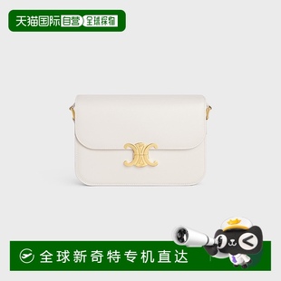 CLASSIQUE 1h可退 思琳 TRIOMPHE 歐洲直郵CELINE 亮面小牛皮手袋