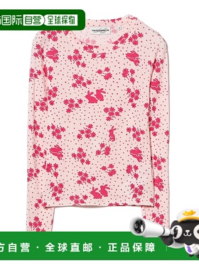 1h可退 日本直邮Carne Bollente 女装 别注款 兔子图案长袖T恤 滑