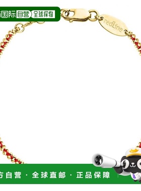 欧洲直邮redline 女士手链脚链编制款红绳时尚刘雯同款