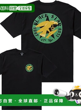 日本直邮Billabong 男士短袖T恤 Black Star Regular MAMI WATA B