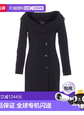香港直邮PINKO 女士大衣 106139A304Z99 AW2025 黑色 Midi Dress