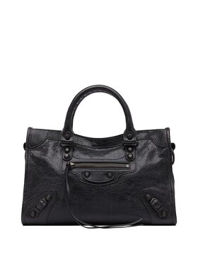 BALENCIAGA 女士斜挎包 8114422ABEK1000 CO 黑色 LE CITY BAG S