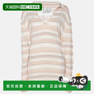 自营Voyage By Marina Rinaldi Peach/metallic Stripe Stretch K