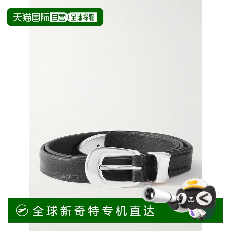 1h可退 香港直邮Our Legacy 男士 2cm 皮带腰带 A2208BBLABLACKLE