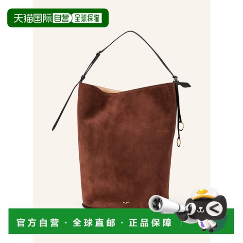1h可退 香港直邮ALAIA 女士单肩包 100297025015000 CO 棕色 BUCK