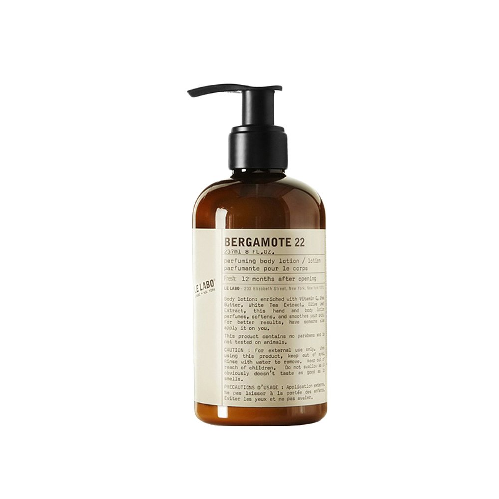Le labo/香水实验室 经典系列身体乳237ml BERGAMOTE22-香柠檬22