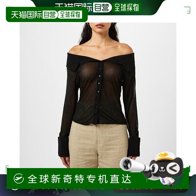 香港直邮潮奢 Jacquemus女士 La Brezza透视衬衫