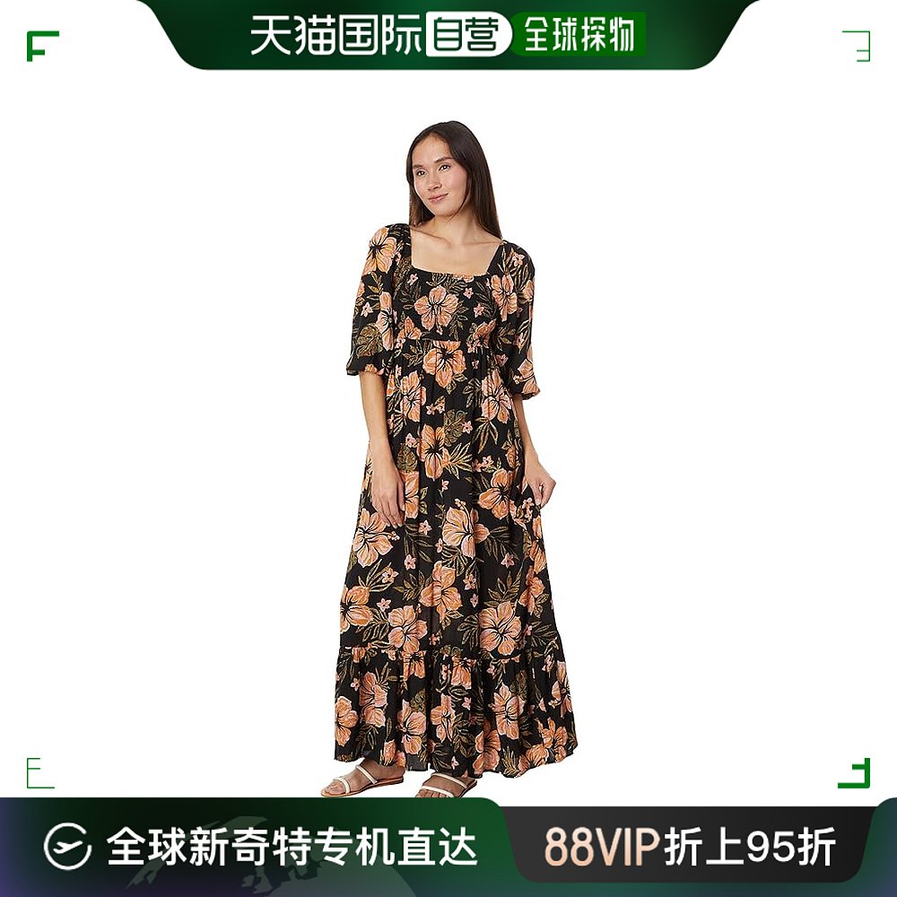 香港直邮潮奢 Billabong 女士Bloom 全长款连衣裙 女装/女士精品 连衣裙 原图主图