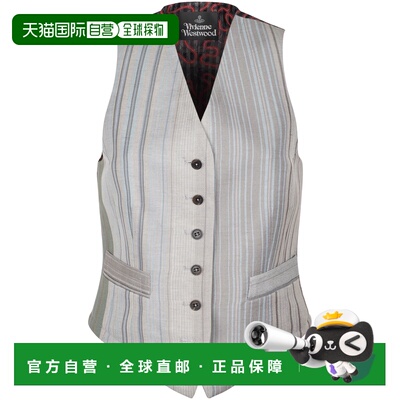 香港直邮VIVIENNE WESTWOOD 女士西服 1C01000DW01EOO207亚麻