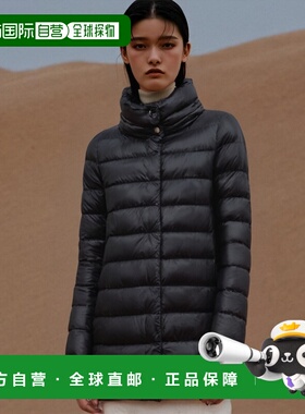 香港直邮HERNO 女士外套 PI0505DIC12017Z9300 CO 黑色 长袖轻羽