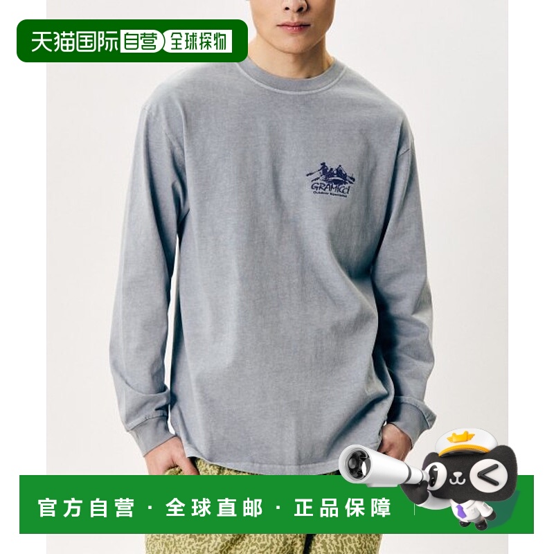 韩国直邮GRAMICCI 男士24年新款山系户外运动休闲T恤G4SU-T081