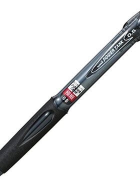 日本直邮三菱铅笔 按压式圆珠笔 POWER TANK 0.5 黑色 10支装