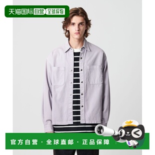 1h可退 日本直邮MONKEY TIME 男装 宽松短款 多尼尔斜纹衬衫