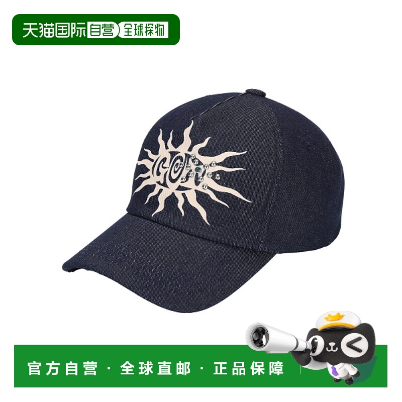 韩国直邮GOTTER GALLERY 公用帽子 GT25SPAC01BL GEM ETHNIC LOGO