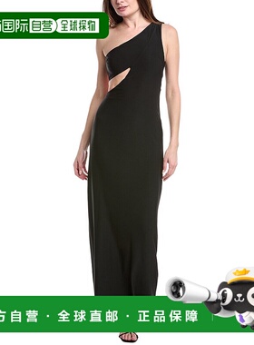 自营 Misha Demi礼服-黑色 连衣裙长裙美国奥莱直发