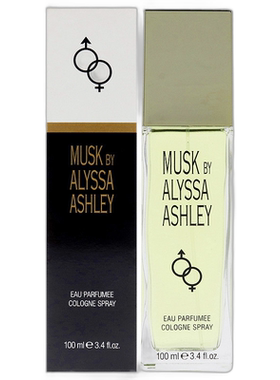 美国直邮Alyssa Ashley麝香女士古龙水喷雾-100ml正品