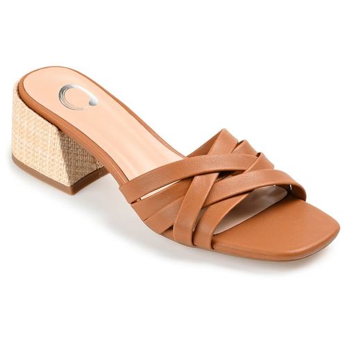 【美国奥莱】直发 Journee Collection 女士 Moree 高跟鞋 - 棕色