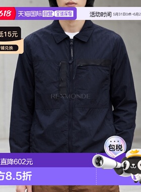 韩国直邮CP COMPANY Chrome-R 胸前拉链口袋衬衫（18CMOS092A 005