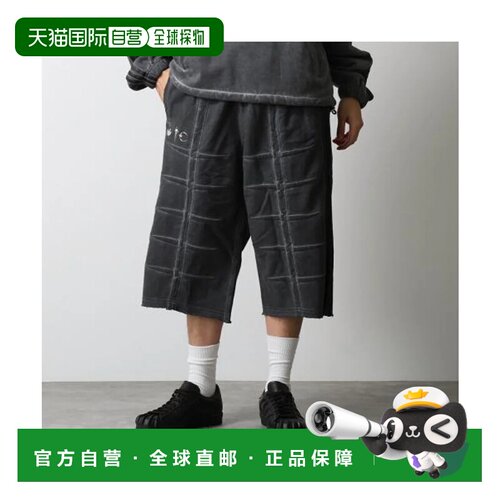 日本直邮adidas Originals与The Thug Club联名短裤 KF6911 黑色