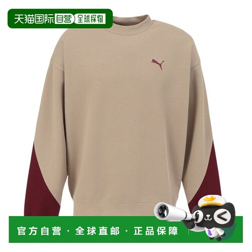 日本直邮PUMA 普玛男士核心传承圆领卫衣 690137 55 SBEG彪马长袖