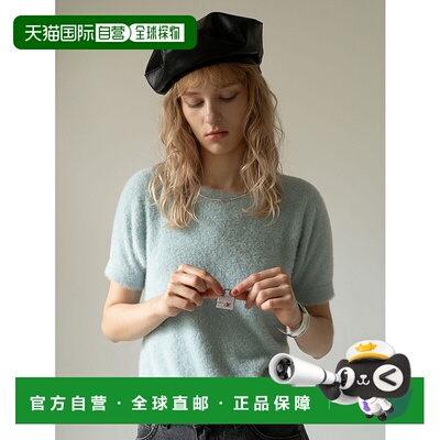 1h可退 日本直邮Te chichi 女装 针织衫 半袖宽松设计 圆领  2601