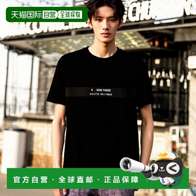 1h可退 日本直邮N.HOOLYWOOD SOUVENIR 男女同款圆领T恤 自然舒适