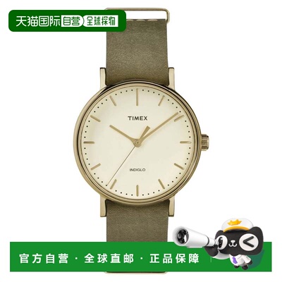 自营timex753048658343 Women's Weekender White Round 37mm - w