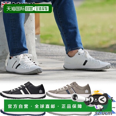 日本直邮Admiral 男士 Albie AD801 运动鞋 低帮系带休闲运动鞋 2