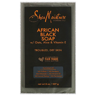 香港直邮sheamoisture乳木果油香皂平衡油脂舒缓肌肤230g正品