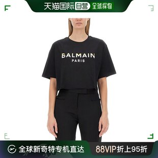 香港直邮BALMAIN 女士T恤 BF0EE020BC55EJL