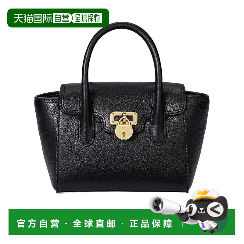 香港直邮Ralph Lauren Tanner 粒面皮革小号挎包 100056072