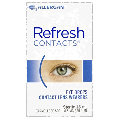 澳大利亚直邮Refresh丽眼舒抗疲劳无防腐剂滴眼液15ml效期至26.09