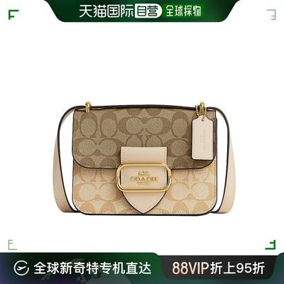 美国直邮COACH 蔻驰 Morgan Square Crossbody 女士斜挎包盒子包