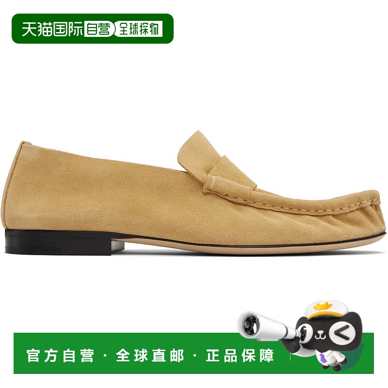 香港直邮潮奢 The Row 女士 黄褐色 Soft 乐福鞋单鞋 F1626L305