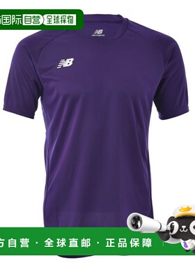 日本直邮New Balance 青少年运动衬衫 JJTF0487-PRP 紫色
